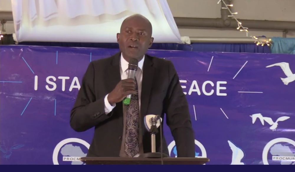 Transforming Communities through Interreligious Understanding and Cooperation mr. daniel juma omonid, executive director of global peace foundation at the gala dinner