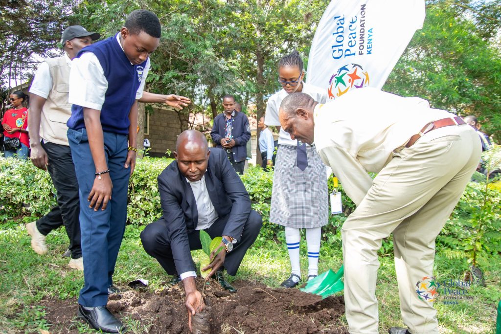 Planting Futures: Global Peace Foundation Kenya Leads Tree Planting Drive at Brookshine School global peace foundation kenya leads tree planting drive at brookshine school