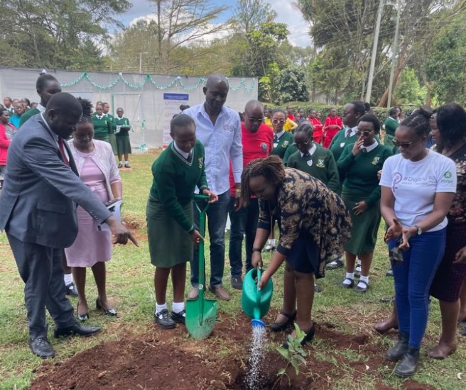 Global Peace Foundation Kenya and Chandaria Foundation Launch Chandaria Tree Nursery at St. Peter’s Senior School, Ndalu chandaria tree nursery